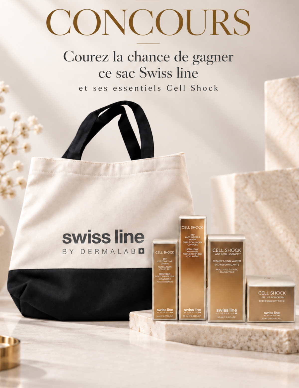 Participation concours sac & format découverte - Swiss Line