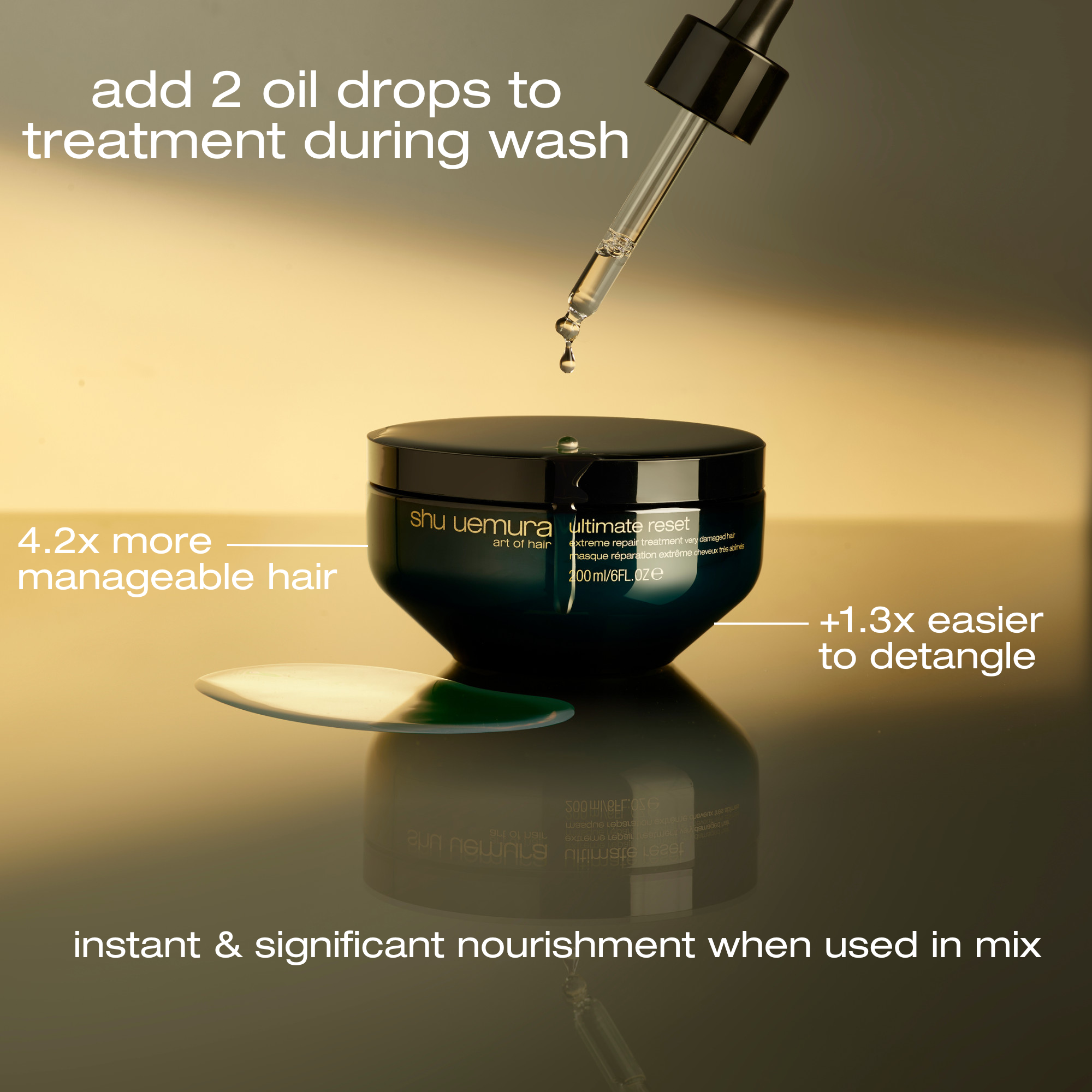 Ultimate Reset : Duo réparatrice pour cheveux très abîmés