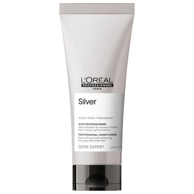 Après-shampoing pour cheveux gris et blanc - Silver