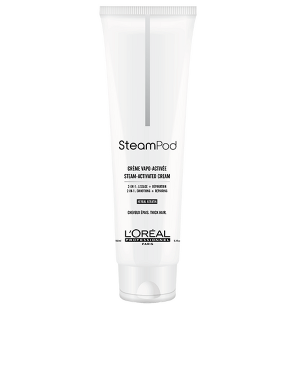 Le fer à vapeur professionnel haute technologie Steampod 3.0 permet de réparer la fibre capillaire tout en la coiffant. Le Steampod utilise la vapeur continue pour lisser et boucler les cheveux. Profitez de la livraison gratuite, recevez 2 échantillons dans chaque commande en plus d'un cadeau lors de votre premier achat!