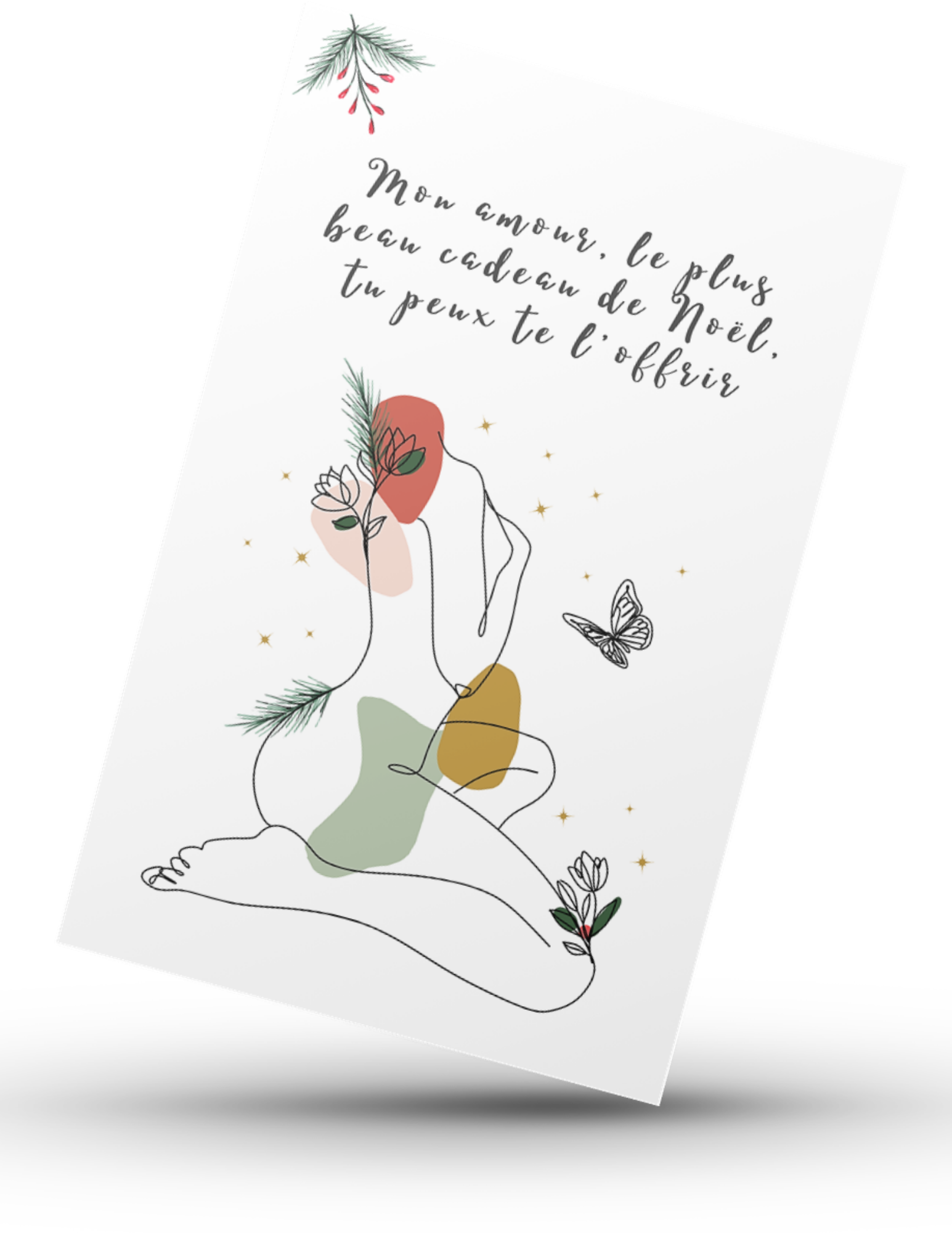 Carte des fêtes - À toi mon amour