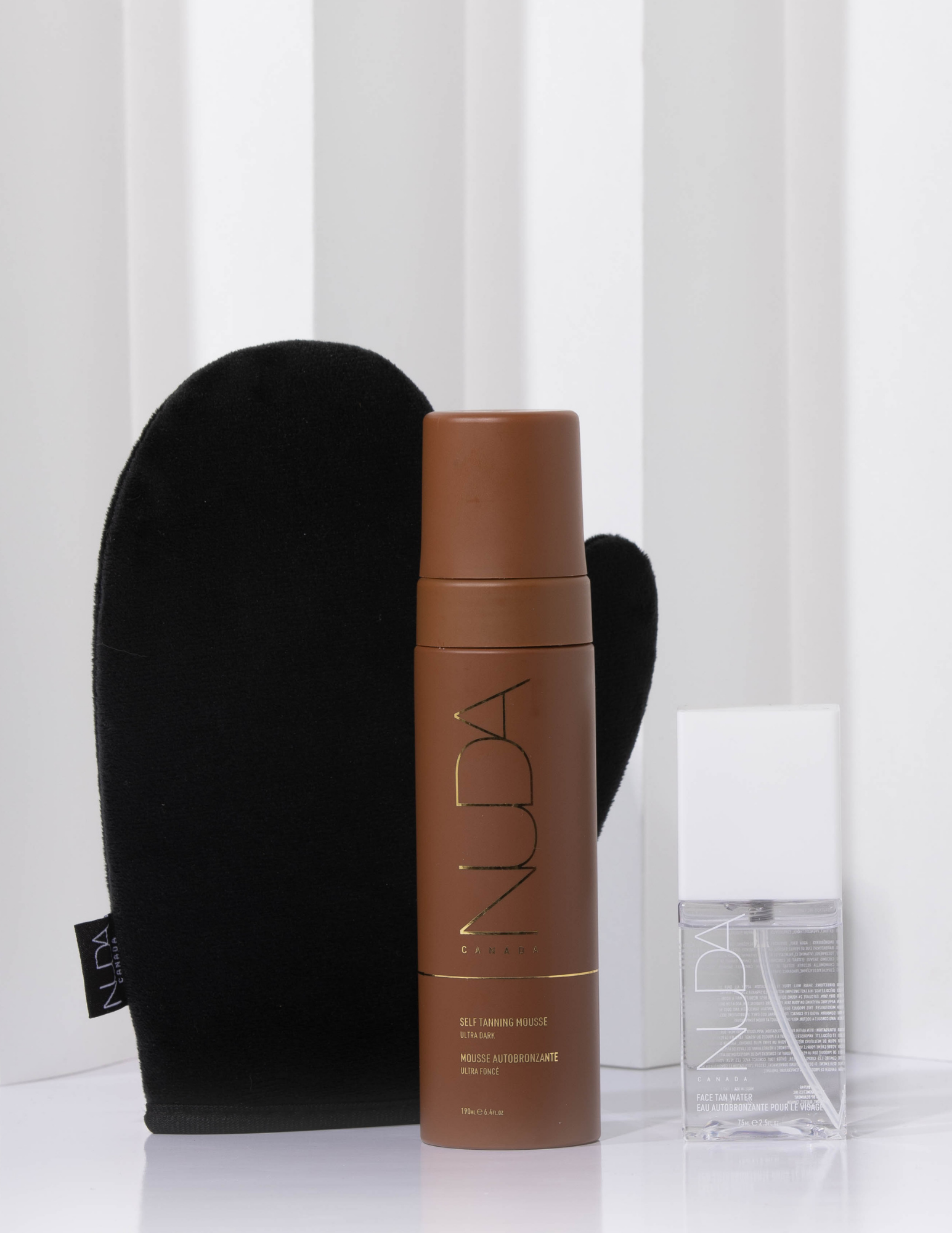 Ensemble Glow - Teint pâle à moyen (sérum autobronzant)