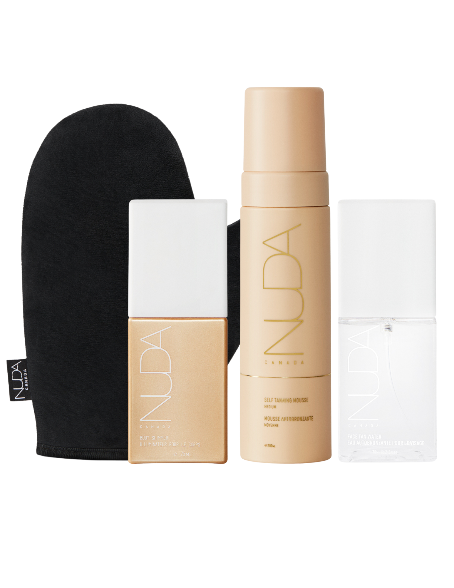Ensemble autobronzant visage & corps deluxe