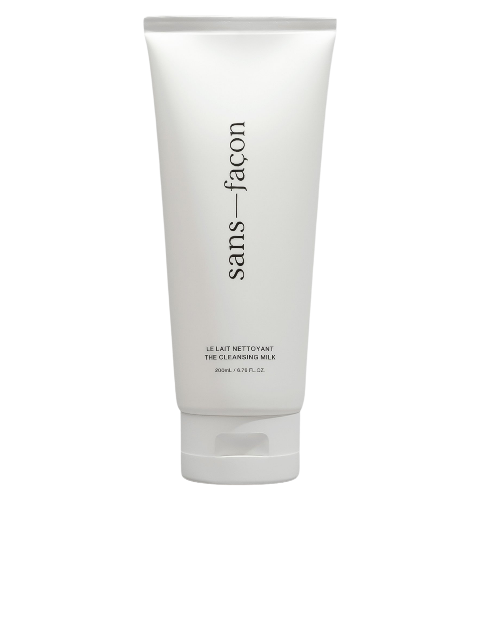 Le lait nettoyant